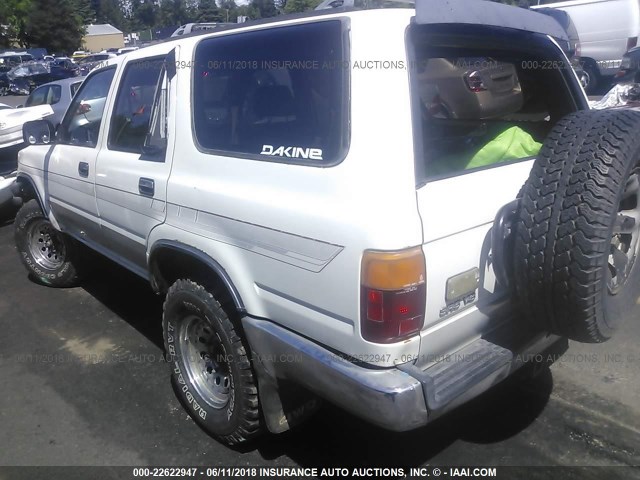 JT3VN39W5L0031057 - 1990 TOYOTA 4RUNNER VN39 SR5 WHITE photo 3