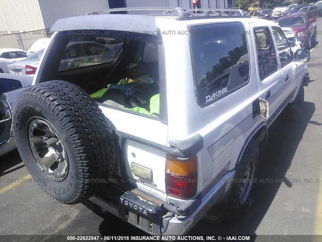 JT3VN39W5L0031057 - 1990 TOYOTA 4RUNNER VN39 SR5 WHITE photo 4