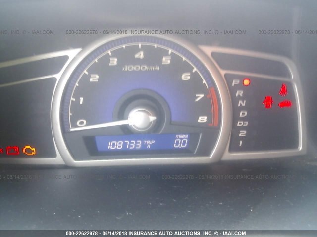 1HGFA16516L095080 - 2006 HONDA CIVIC LX RED photo 7