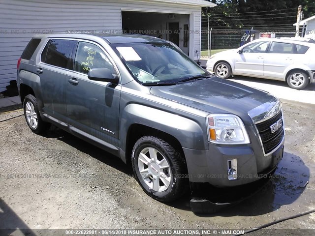 2GKALMEK5D6400179 - 2013 GMC TERRAIN SLE GRAY photo 1