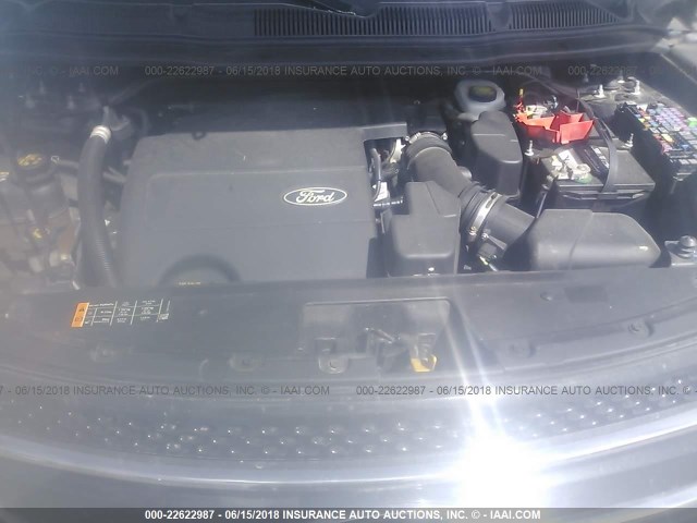 1FM5K8F85EGA14000 - 2014 FORD EXPLORER LIMITED 黑色 照片 10