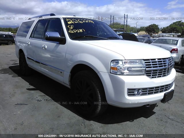5LMJJ3H58CEL05815 - 2012 LINCOLN NAVIGATOR L 白色 照片 1