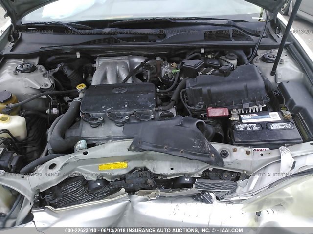 4T1BF32K82U016414 - 2002 TOYOTA CAMRY LE/XLE/SE 银色 照片 10