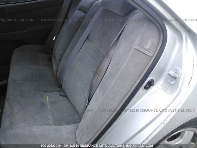 4T1BF32K82U016414 - 2002 TOYOTA CAMRY LE/XLE/SE 银色 照片 8