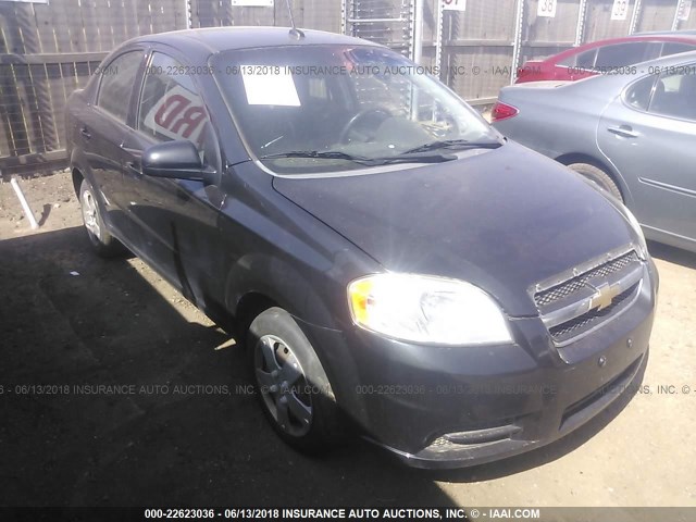 KL1TD5DE9AB099306 - 2010 CHEVROLET AVEO LS/LT 黑色 照片 1