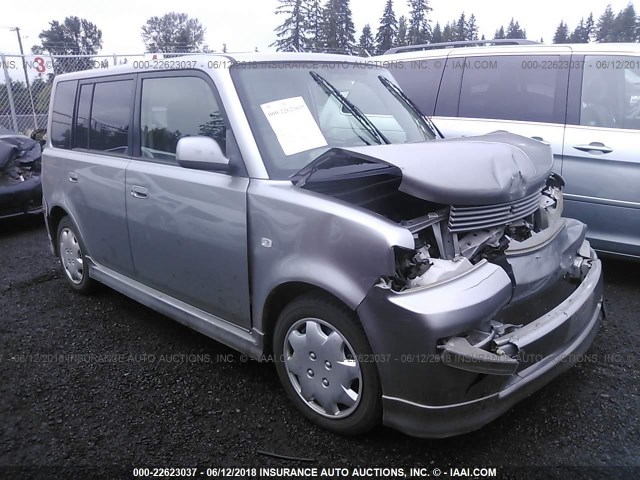 JTLKT324764111457 - 2006 TOYOTA SCION XB ნაცრისფერი ფოტო 1