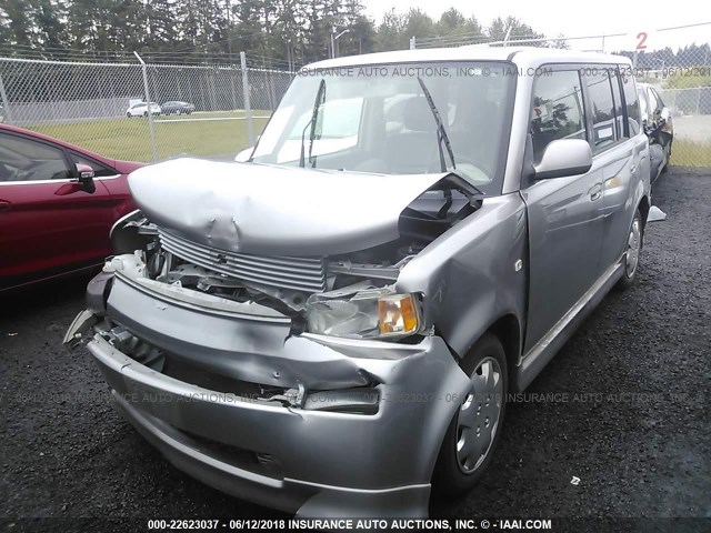 JTLKT324764111457 - 2006 TOYOTA SCION XB ნაცრისფერი ფოტო 2