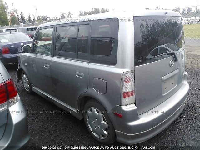 JTLKT324764111457 - 2006 TOYOTA SCION XB ნაცრისფერი ფოტო 3