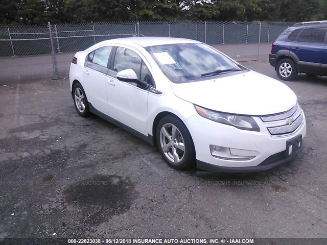 1G1RB6E45DU115443 - 2013 CHEVROLET VOLT WHITE photo 1