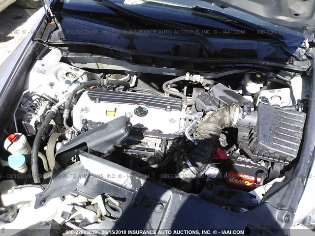 1HGCP2F4XAA178171 - 2010 HONDA ACCORD LXP SILVER photo 10