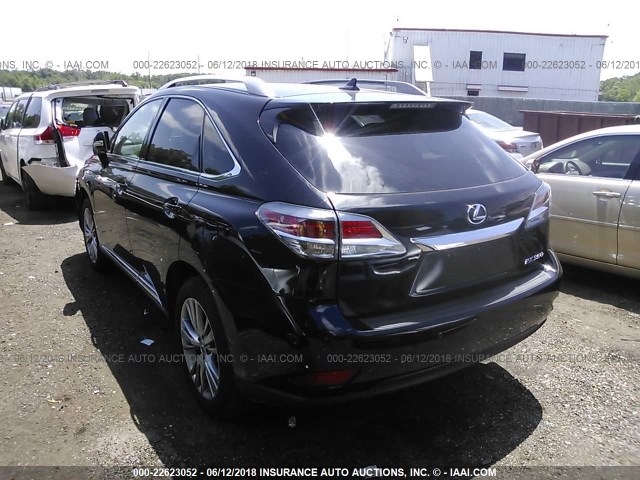 2T2BK1BA1DC212301 - 2013 LEXUS RX 350/BASE/F SPORT BLACK photo 3