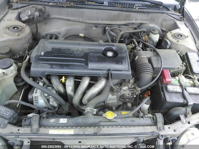 1NXBR12E2YZ310583 - 2000 TOYOTA COROLLA VE/CE/LE 香槟色 照片 10