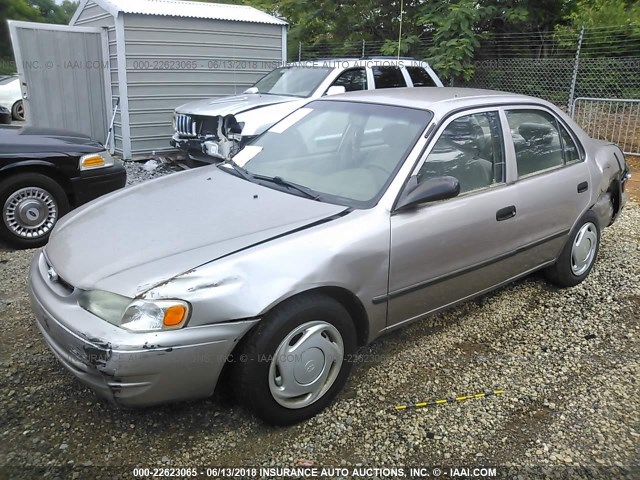 1NXBR12E2YZ310583 - 2000 TOYOTA COROLLA VE/CE/LE 香槟色 照片 6