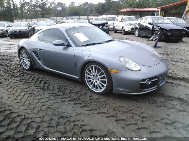 WP0AB29866U781322 - 2006 PORSCHE CAYMAN S GRAY photo 1