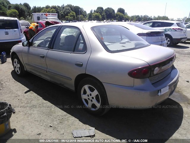 1G1JF52F637347760 - 2003 CHEVROLET CAVALIER LS TAN photo 3