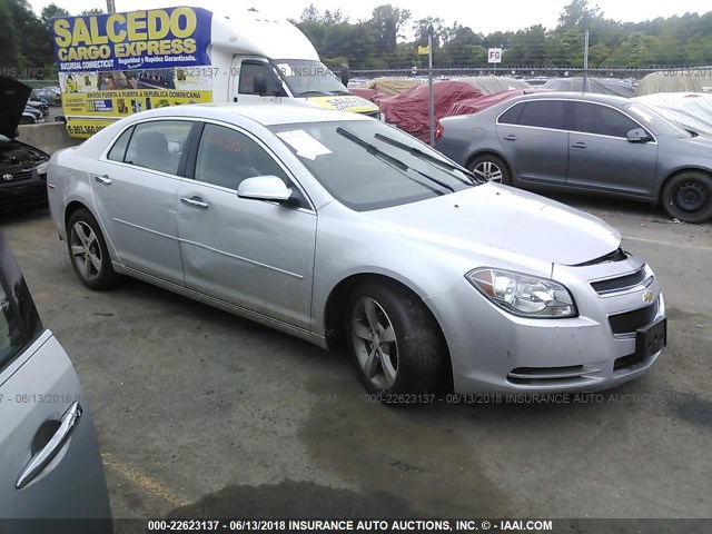 1G1ZC5E06CF365572 - 2012 CHEVROLET MALIBU 1LT GRAY photo 1
