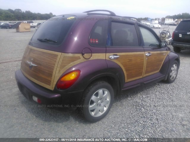 3C4FY58B73T652255 - 2003 CHRYSLER PT CRUISER TOURING PURPLE photo 4