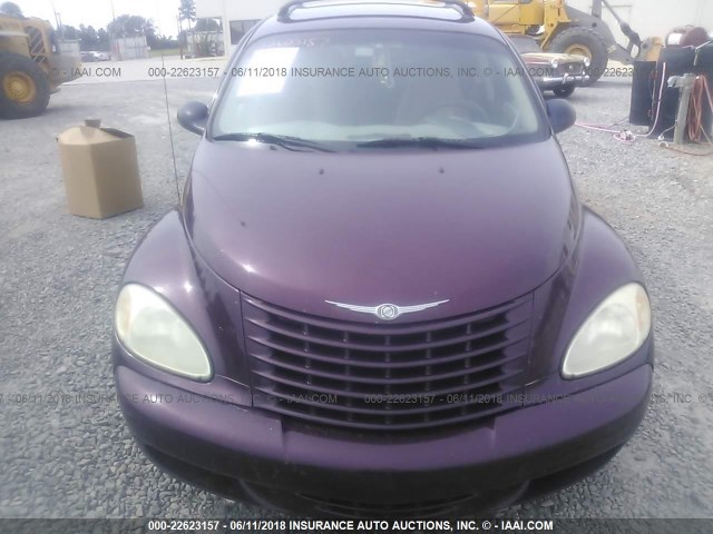 3C4FY58B73T652255 - 2003 CHRYSLER PT CRUISER TOURING PURPLE photo 6