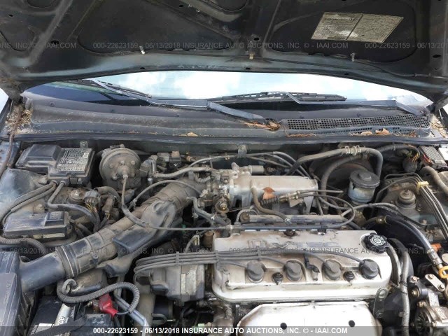 1HGCD5654TA207475 - 1996 HONDA ACCORD EX/EX-R GRAY photo 10