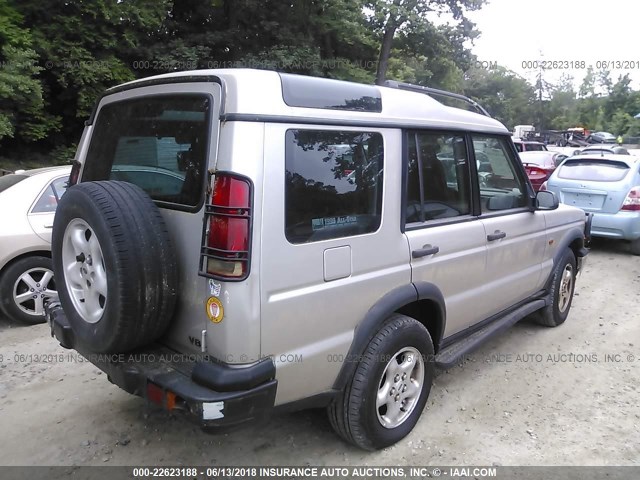SALTY124XXA220240 - 1999 LAND ROVER DISCOVERY II  თაფლისფერი ფოტო 4