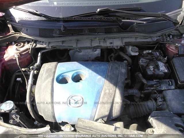 JM3KE2CE4D0133774 - 2013 MAZDA CX-5 TOURING Бордовый фото 10