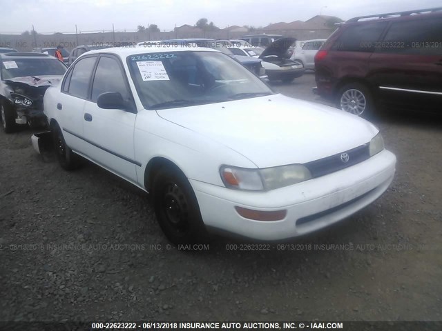 1NXAE09B1SZ343935 - 1995 TOYOTA COROLLA LE/DX WHITE photo 1