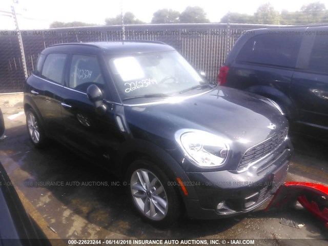 WMWZC5C58DWP34503 - 2013 MINI COOPER S COUNTRYMAN BLACK photo 1