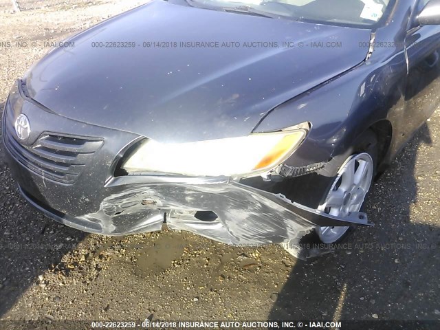 4T1BE46K87U728514 - 2007 TOYOTA CAMRY NEW GENERAT CE/LE/XLE/SE GRAY photo 6
