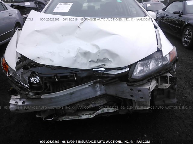 19XFB2F94CE331147 - 2012 HONDA CIVIC EXL 白色 照片 6