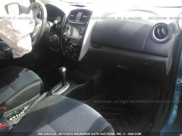 3N1CE2CP3GL373360 - 2016 NISSAN VERSA NOTE S/S PLUS/SV/SL/SR TURQUOISE photo 5
