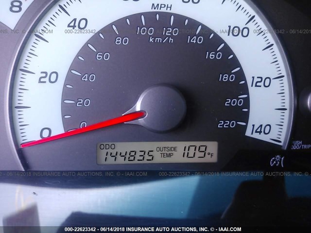 4T1BE46K38U787861 - 2008 TOYOTA CAMRY CE/LE/XLE/SE BLACK photo 7