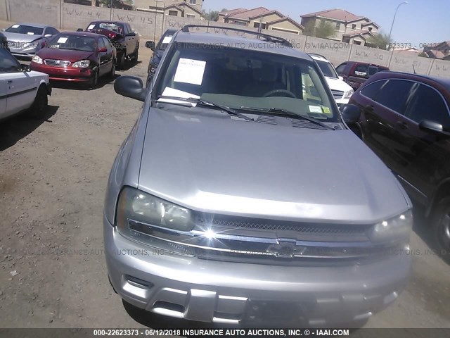 1GNDT13S172260845 - 2007 CHEVROLET TRAILBLAZER LS/LT GRAY photo 6