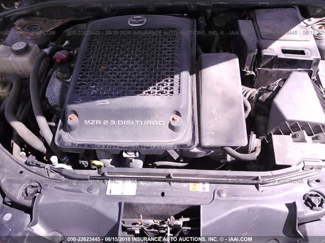 JM1BK34MX81835255 - 2008 MAZDA SPEED 3 黑色 照片 10
