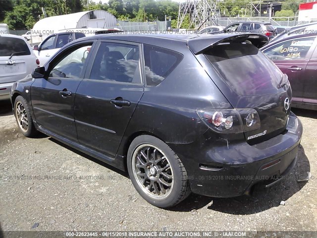JM1BK34MX81835255 - 2008 MAZDA SPEED 3 黑色 照片 3