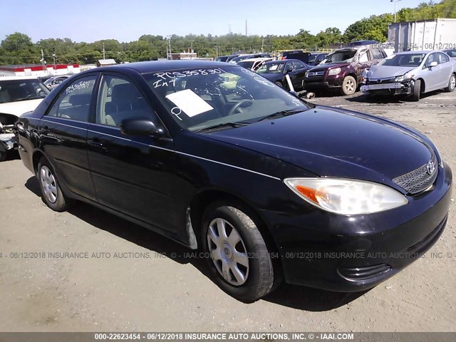 4T1BE32K53U152357 - 2003 TOYOTA CAMRY LE/XLE/SE შავი ფოტო 1