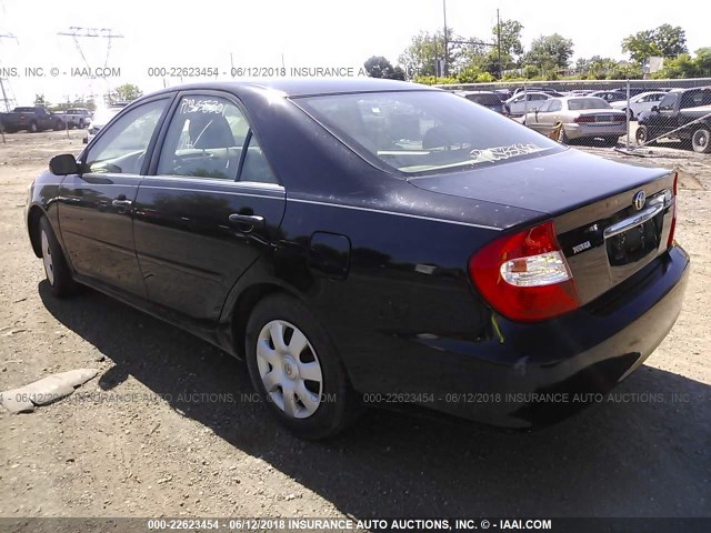 4T1BE32K53U152357 - 2003 TOYOTA CAMRY LE/XLE/SE შავი ფოტო 3