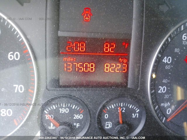 3VWEF71KX7M153499 - 2007 VOLKSWAGEN JETTA WOLFSBURG 黑色 照片 7