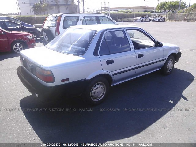 JT2AE92E5K3232316 - 1989 TOYOTA COROLLA DLX Light Blue photo 4