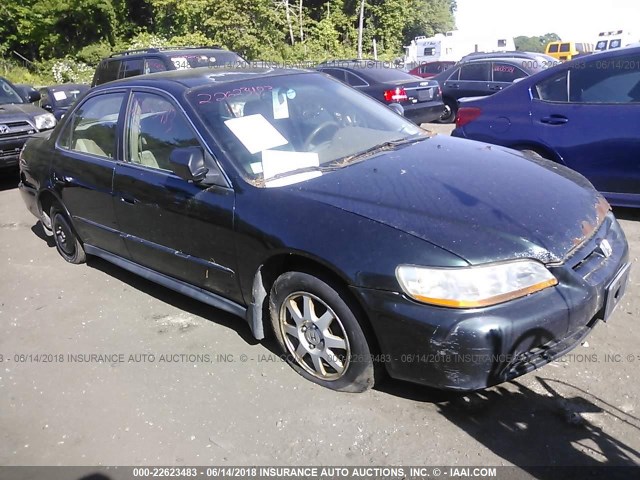 1HGCF86641A081345 - 2001 HONDA ACCORD VALUE GREEN photo 1