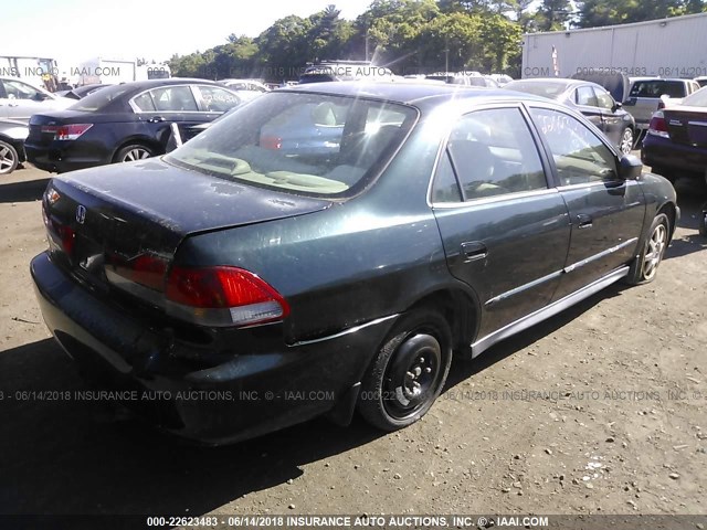 1HGCF86641A081345 - 2001 HONDA ACCORD VALUE GREEN photo 4