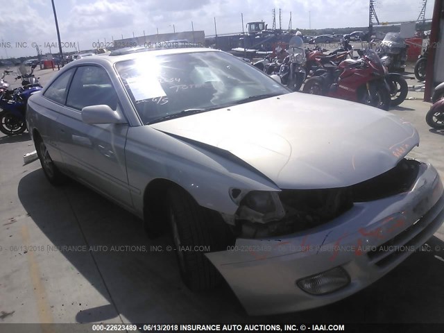 2T1CF22P3XC154882 - 1999 TOYOTA CAMRY SOLARA SE/SLE ვერცხლისფერი ფოტო 1