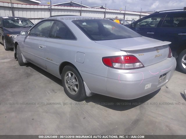 2T1CF22P3XC154882 - 1999 TOYOTA CAMRY SOLARA SE/SLE SILVER photo 3