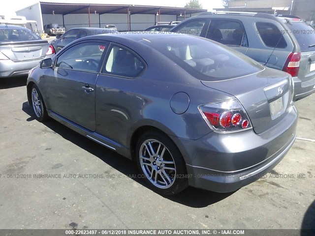 JTKDE167580273534 - 2008 TOYOTA SCION TC 灰色 照片 3