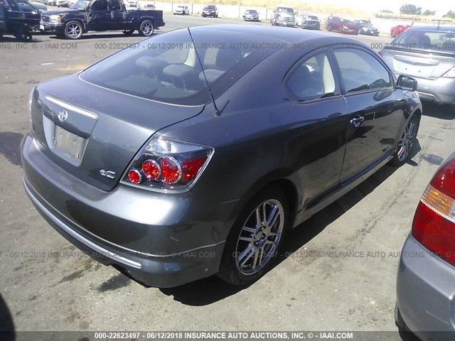 JTKDE167580273534 - 2008 TOYOTA SCION TC 灰色 照片 4