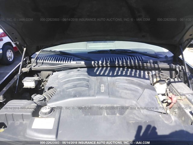 5LMEU88HX4ZJ08008 - 2004 LINCOLN AVIATOR BLACK photo 10