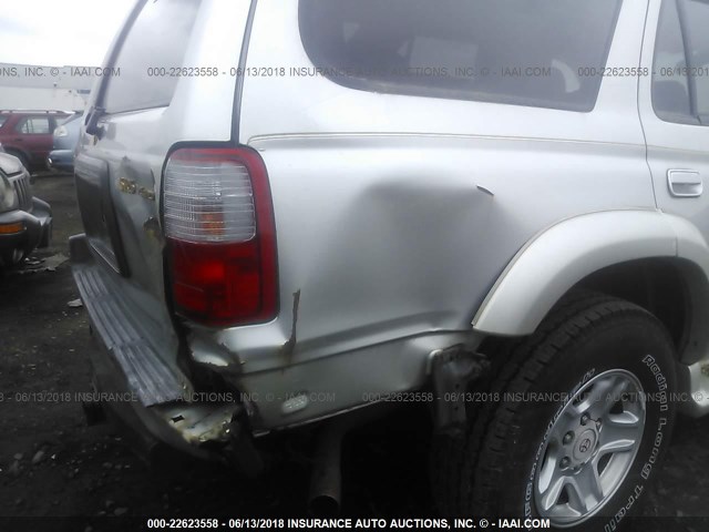 JT3HN86RXY0320483 - 2000 TOYOTA 4RUNNER SR5 SILVER photo 6