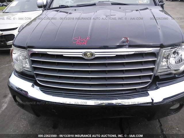 1A8HW58258F138185 - 2008 CHRYSLER ASPEN LIMITED BLACK photo 10