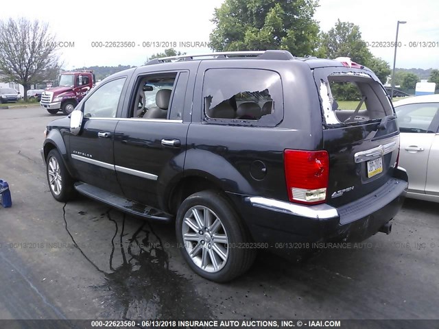 1A8HW58258F138185 - 2008 CHRYSLER ASPEN LIMITED BLACK photo 3