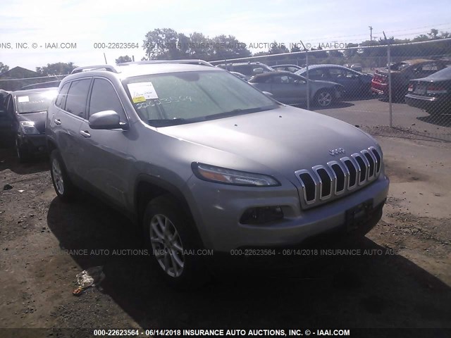 1C4PJMCBXGW130732 - 2016 JEEP CHEROKEE LATITUDE SILVER photo 1