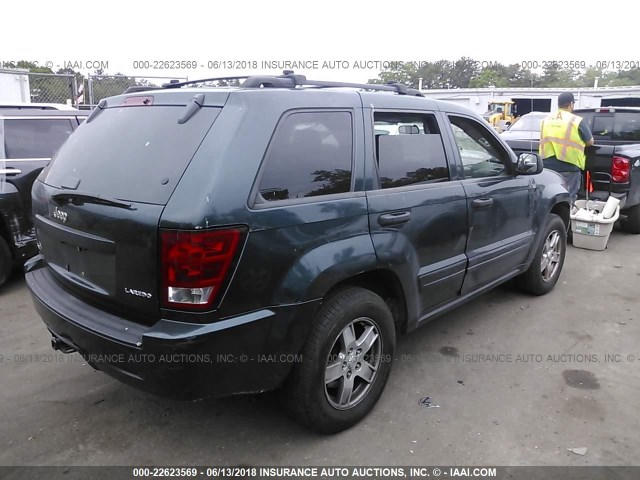 1J4GR48K15C627310 - 2005 JEEP GRAND CHEROKEE LAREDO/COLUMBIA/FREEDOM 浅蓝色 照片 4